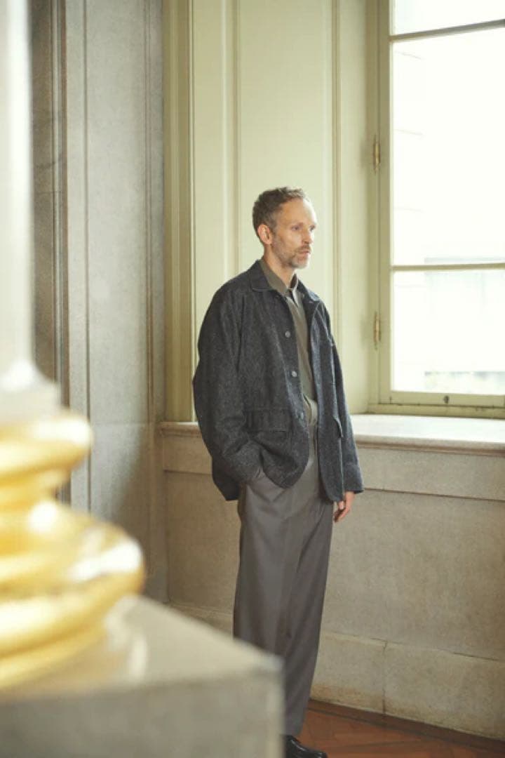 m*4様 cornier SILK NEP DENIM BLOUSON コルニエ