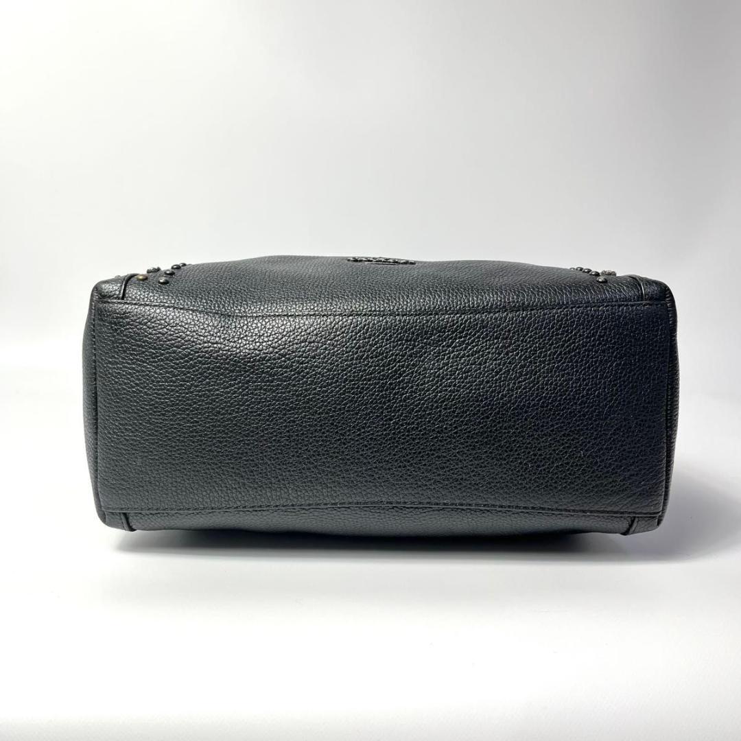 美品　コーチ　イーディー　2way ショルダーバッグ　トートバッグ　斜め掛け　黒