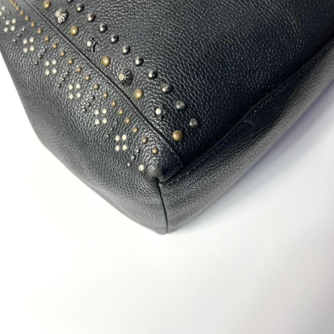 美品　コーチ　イーディー　2way ショルダーバッグ　トートバッグ　斜め掛け　黒