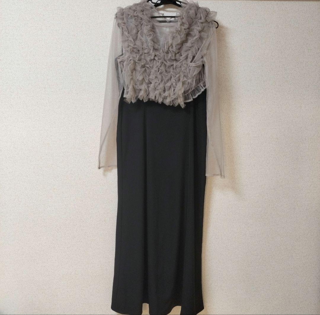 週末特価　niana 3点Many wayフリルドレス ボレロ ブラウス セット