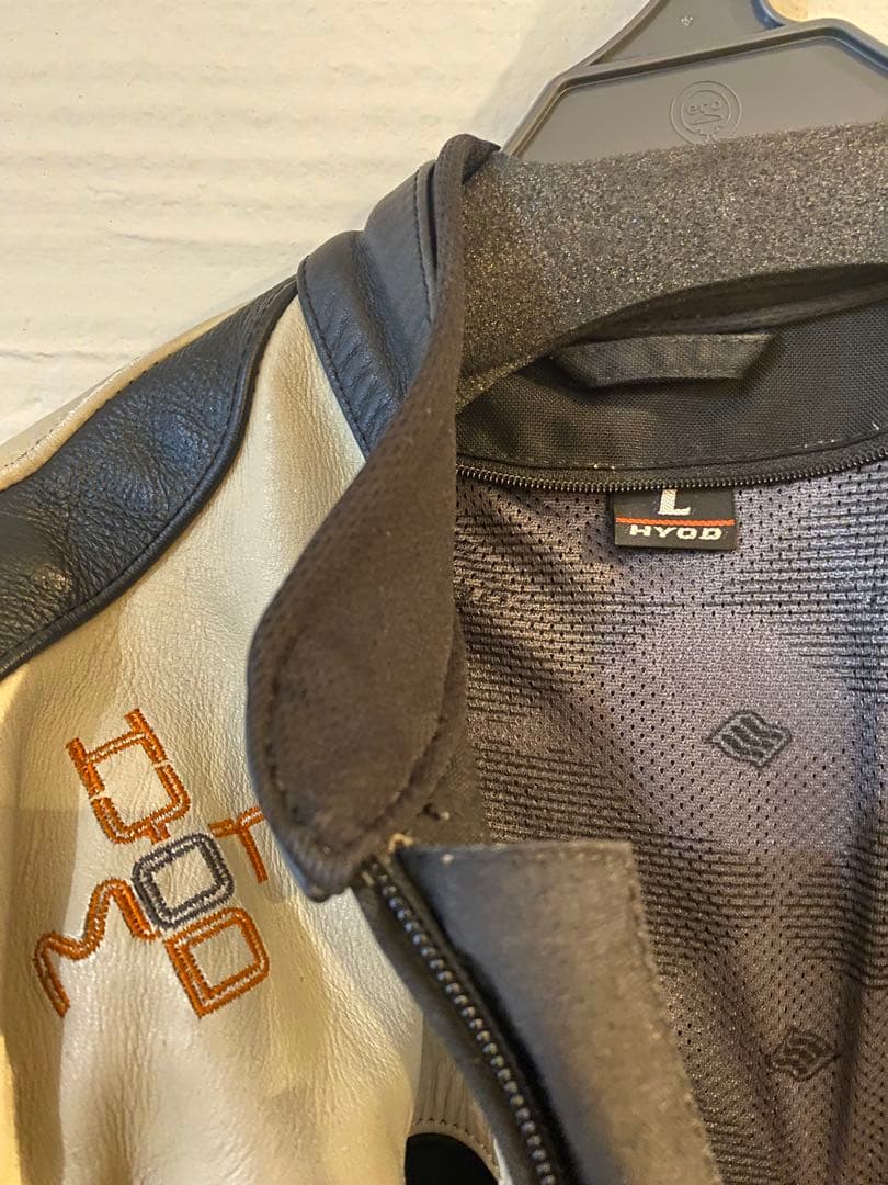 ★大幅値下げ★HYOD バイクジャケット レザー レディース 黒/白