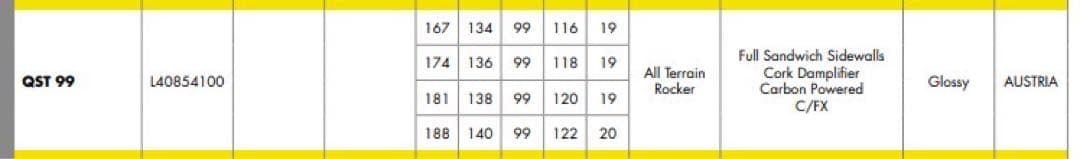 Salomon スキー板 QST 99