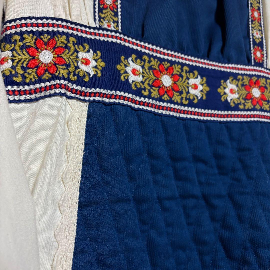 GUNNE SAX 刺繍入りワンピース