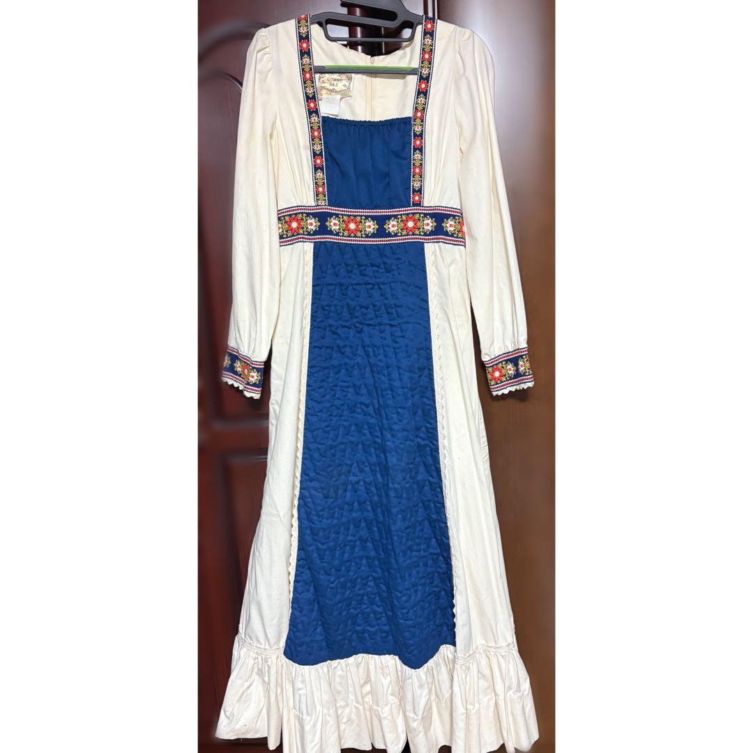 GUNNE SAX 刺繍入りワンピース