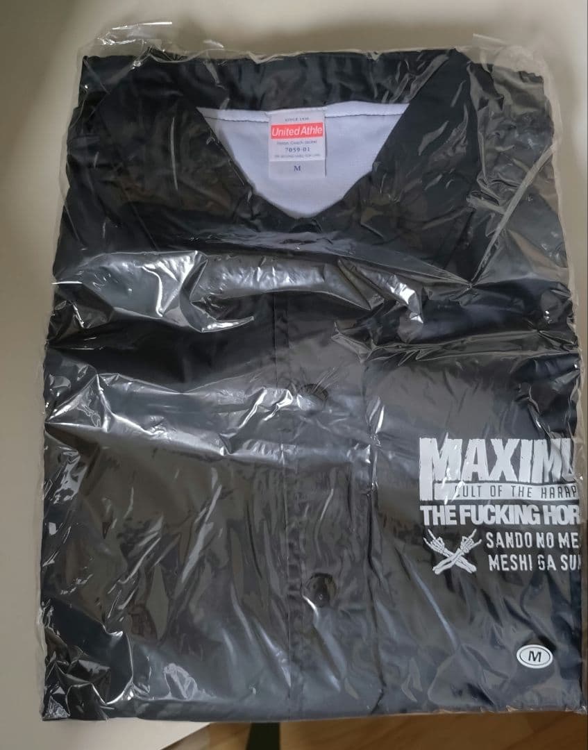 マキシマムザホルモン　コーチジャケット　Mサイズ
