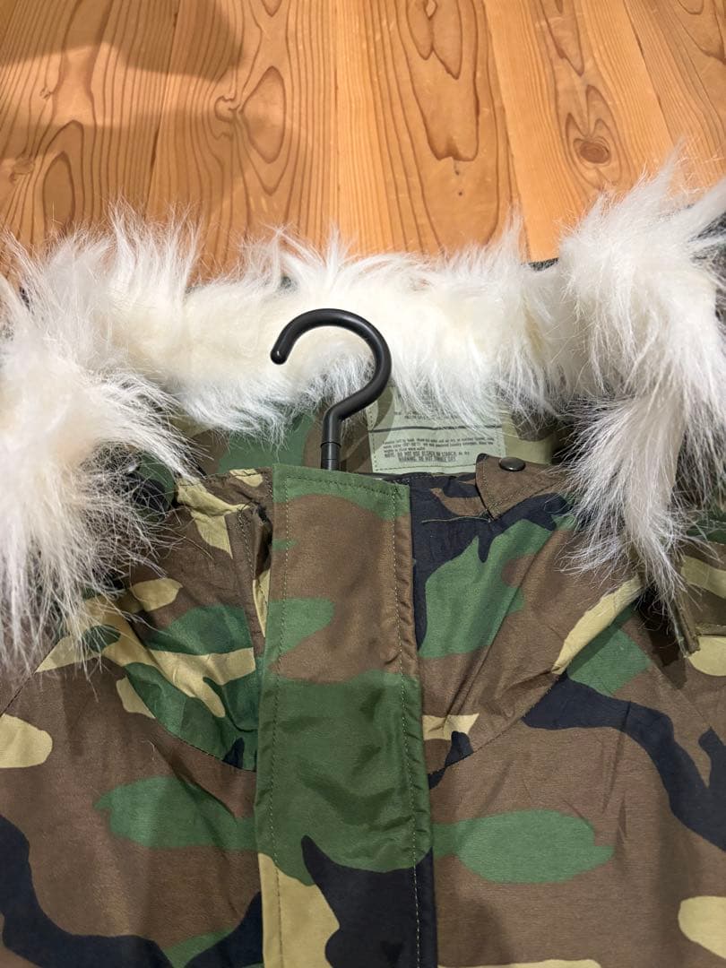 米軍実物品 ECWCS 1st後期型 ファー付属 small-short