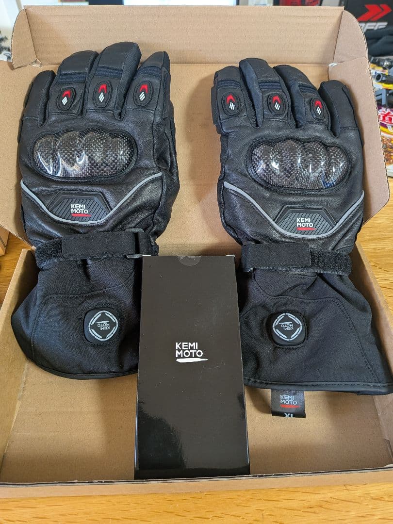 たーぼー　KEMIMOTO 電熱グローブ KM-8039　サイズXL