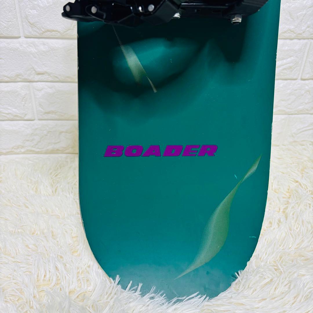 【キッズスノーボード2点セット】　DEMON BOADER 118cm