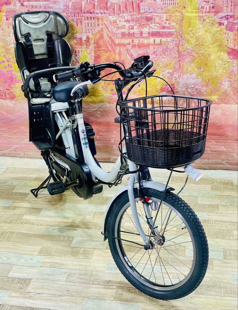 ZK3310 電動自転車 ブリヂストン ビッケ 子供乗せ 20インチ 送料無料