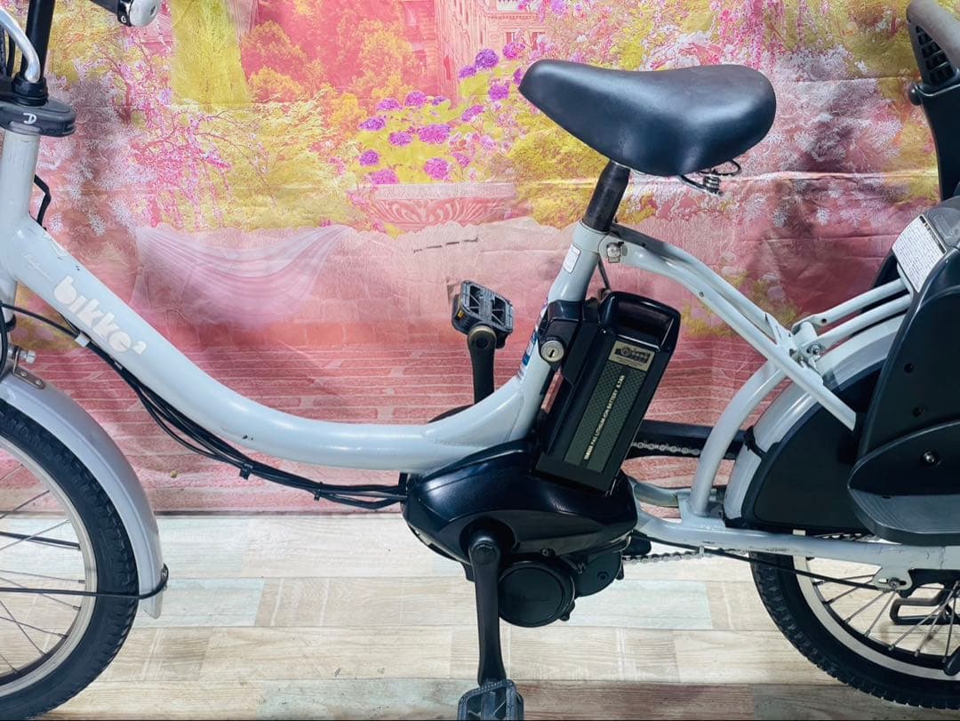 ZK3310 電動自転車 ブリヂストン ビッケ 子供乗せ 20インチ 送料無料