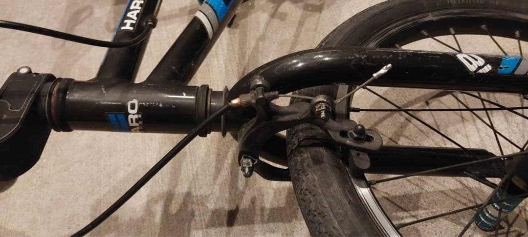 SHREDDER BMXバイク ブラック/ブルー 13インチ