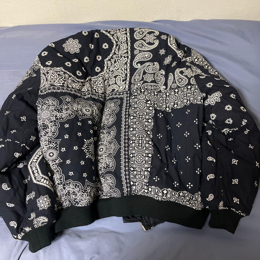 a*1様 MIYAGI HIDETAKA バンダナ MA-1リバーシブルボンバー