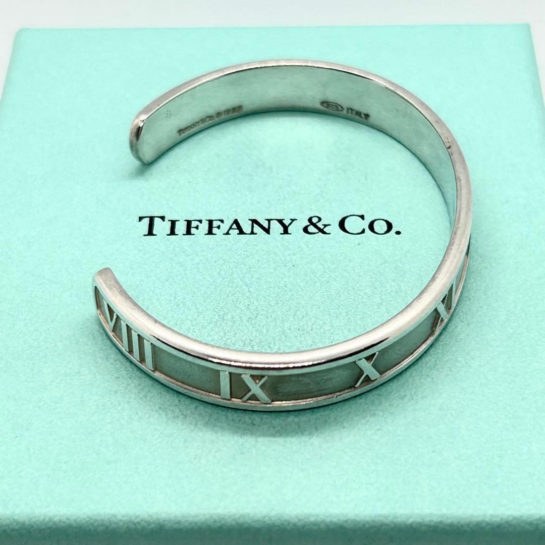 ティファニー❤️アトラス バングル SV925 ローマ数字 定番 人気 存在感