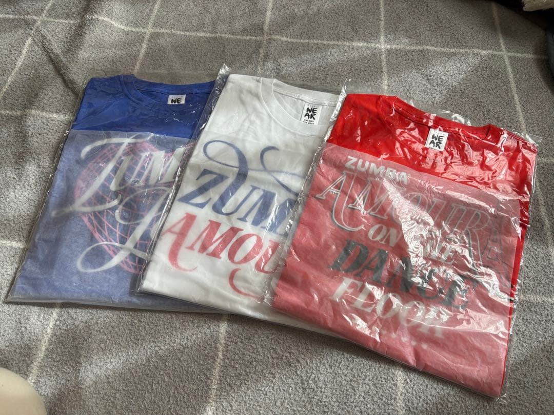 【1/26発売最新作】ZUMBAAMOUR Tシャツ 3枚セット