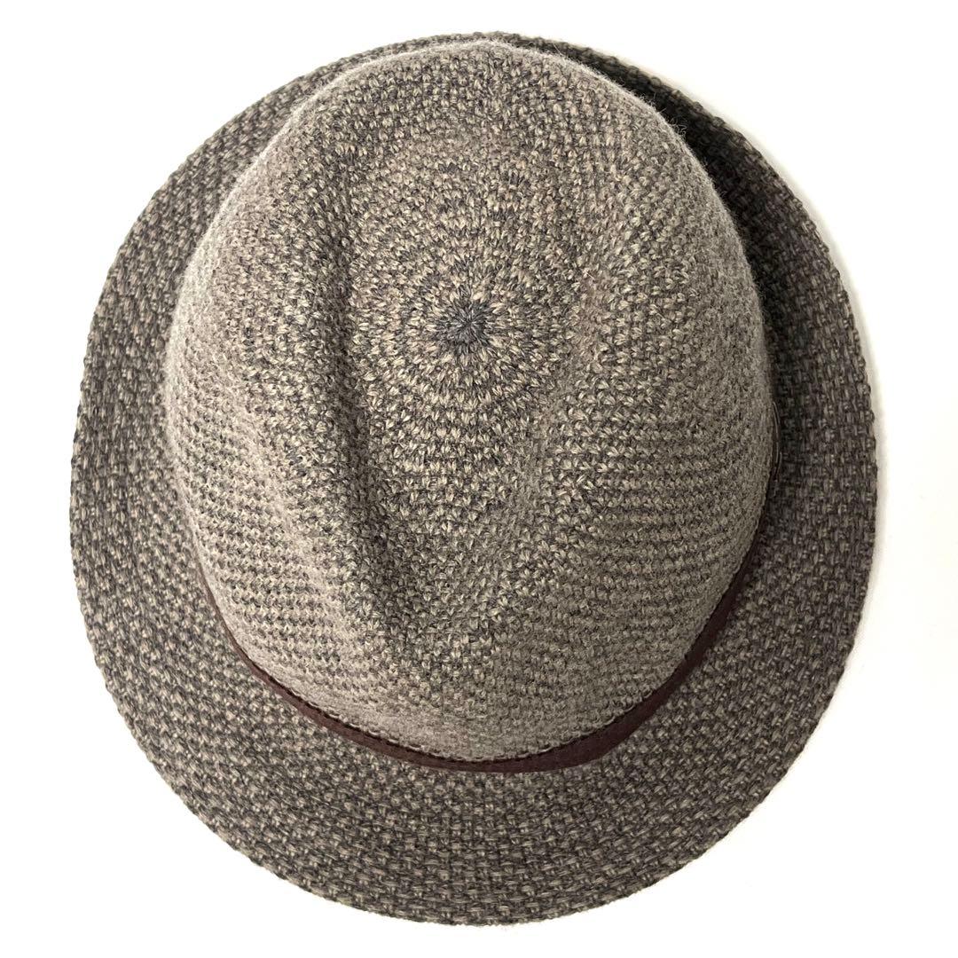 【新品】米国老舗ブランドSTETSON日本製 フェザーロゴプレートサーモハット