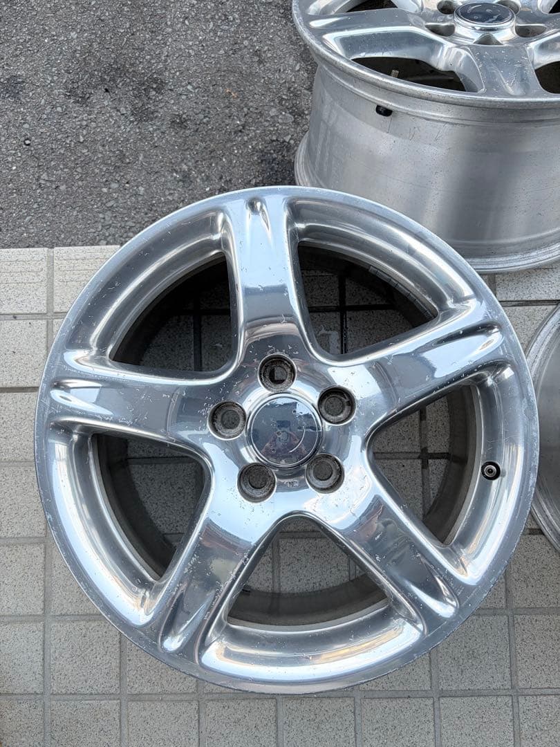 トヨタ アリスト 純正 ベルテックス アルミホイール