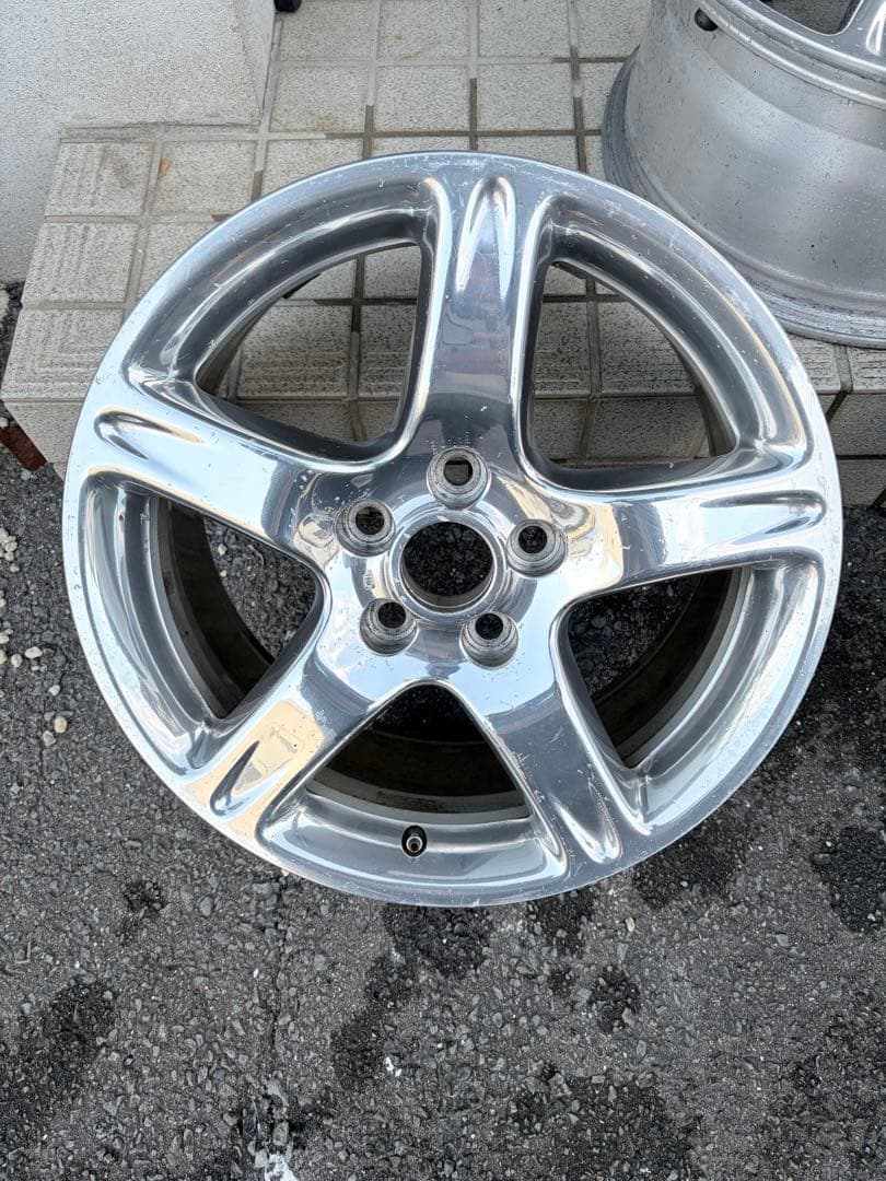 トヨタ アリスト 純正 ベルテックス アルミホイール