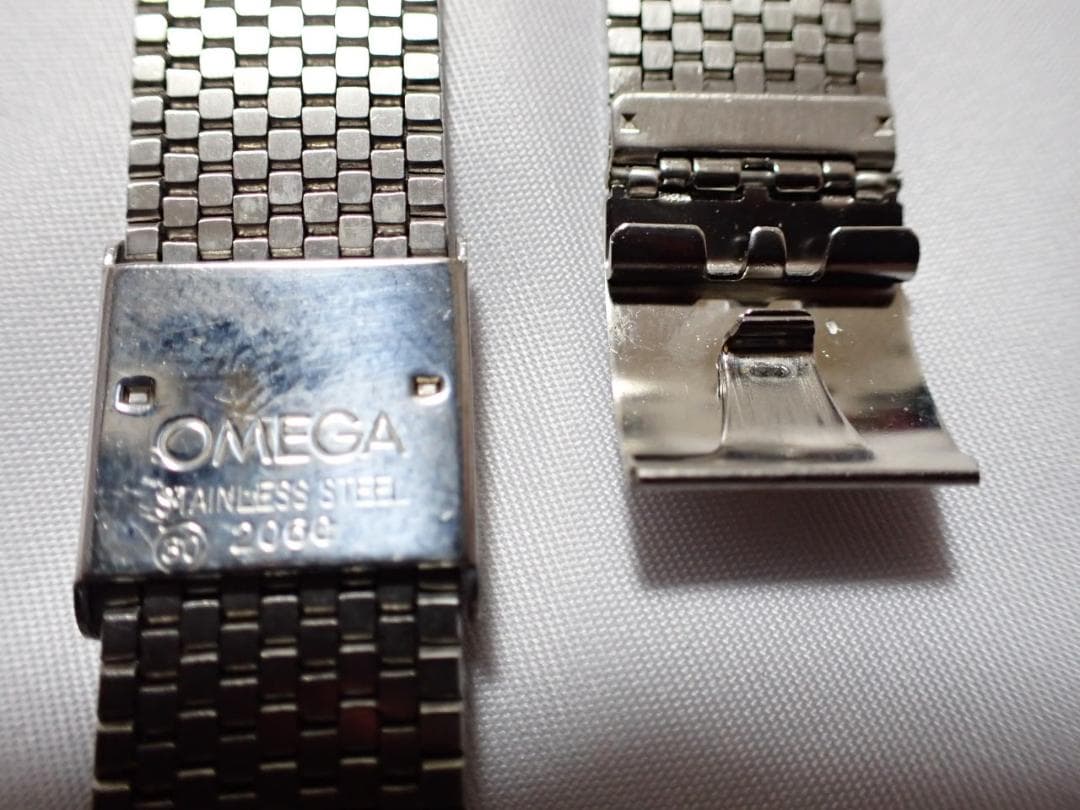ガリガリ君様　オメガ　ヴィンテージ　メッシュブレスレット　2060　19mm
