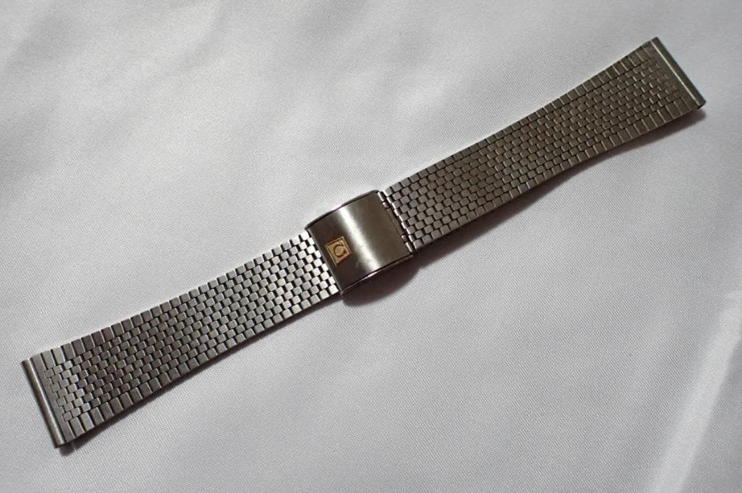ガリガリ君様　オメガ　ヴィンテージ　メッシュブレスレット　2060　19mm