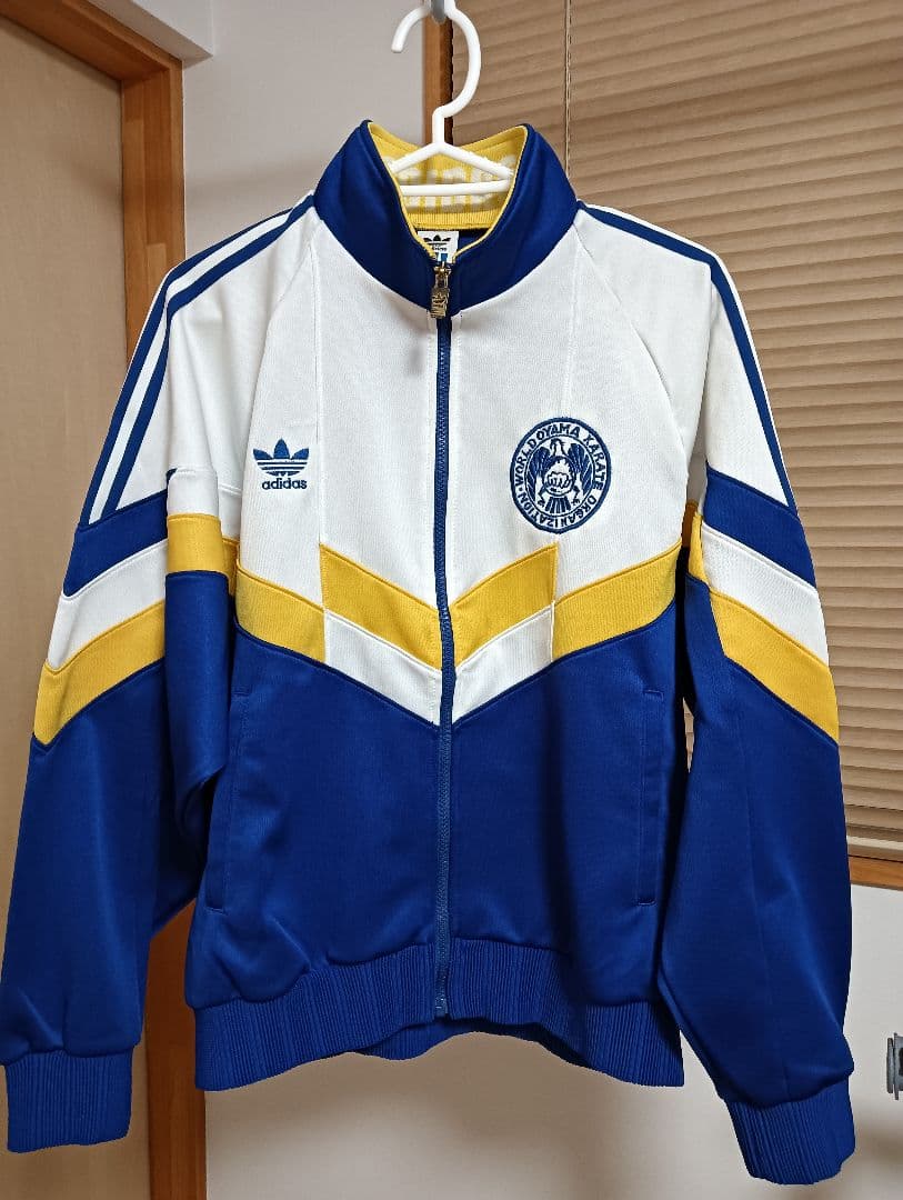 国際大山空手道連盟　アディダス　ジャージ　上下セット　XО　極真　90s