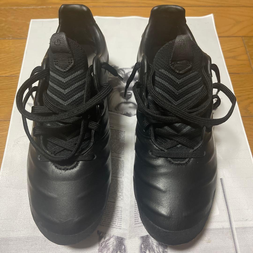 【美品】プーマキング プラチナム21 HG/AG ブラック 25.5cm