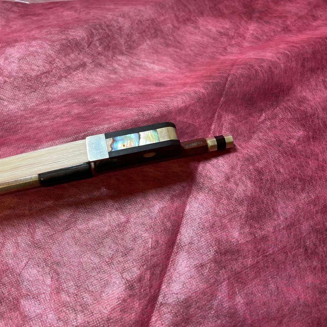 チェロ弓 K.K.SHIMORA ドイツ製 4/4