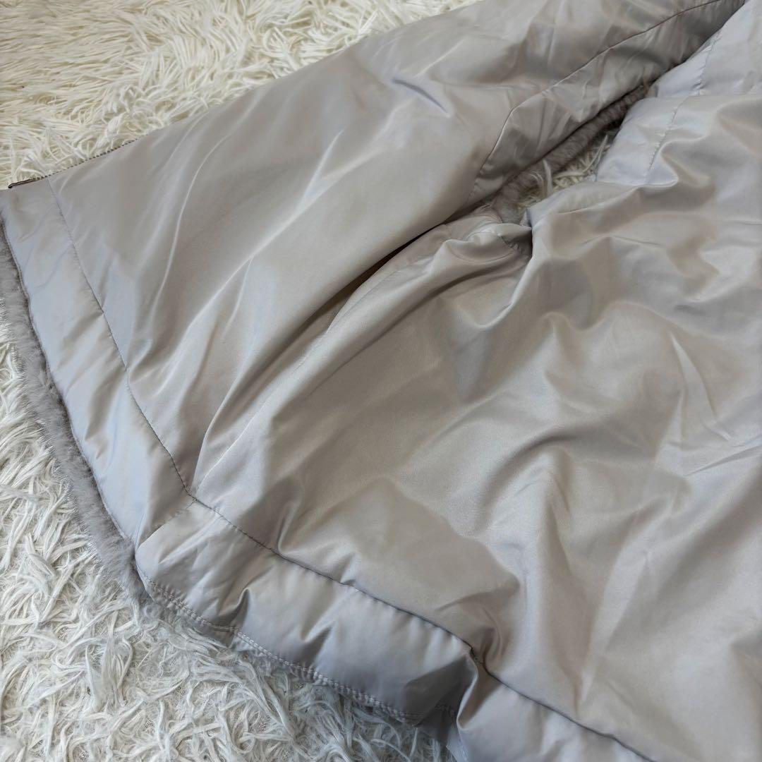 DAMAcollection✨未使用切り替えダウンベスト　フェイクファー　フード