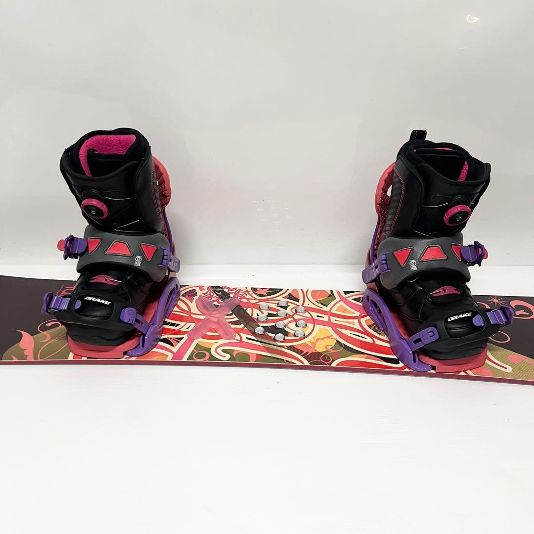 未使用　DRAKE レディース　スノボセット　ドレイク　スノーボードセット　美品