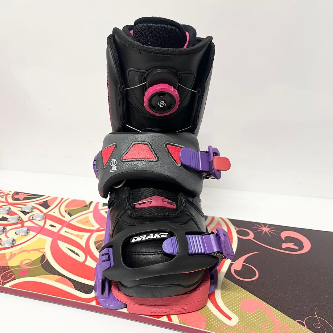 未使用　DRAKE レディース　スノボセット　ドレイク　スノーボードセット　美品