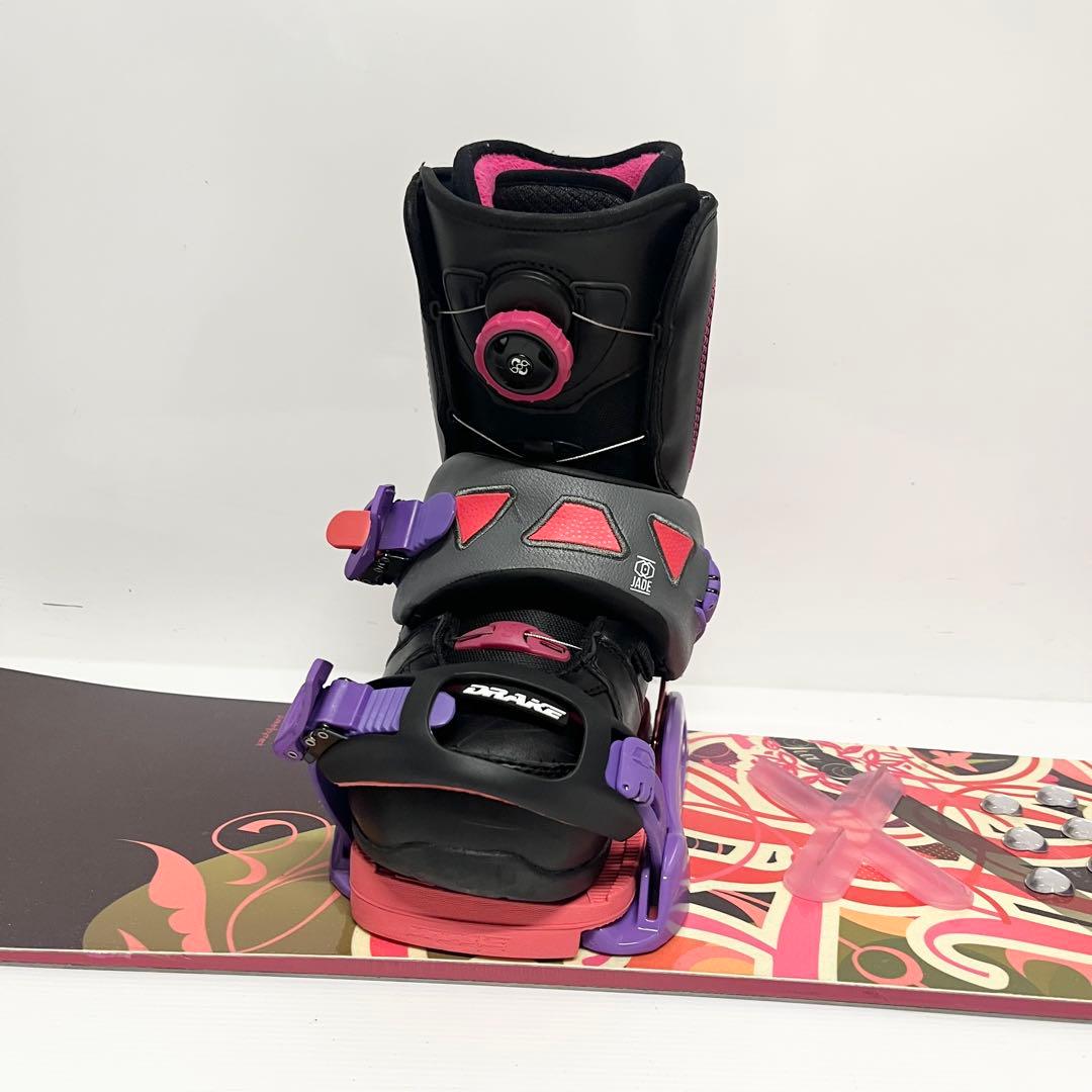 未使用　DRAKE レディース　スノボセット　ドレイク　スノーボードセット　美品