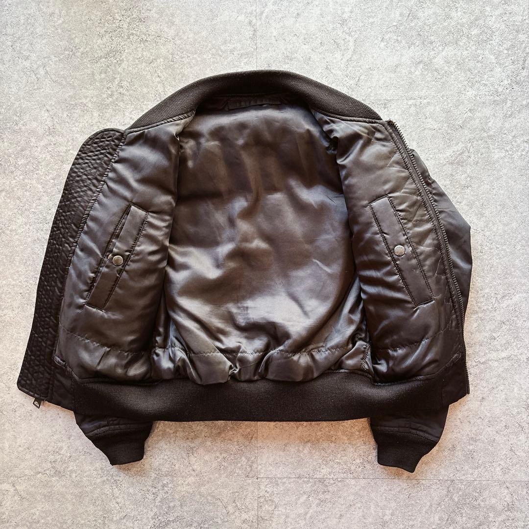 ジャケット・アウター AVIREX Y2K Cropped MA-1 Back Logo