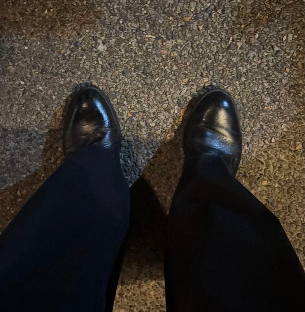 5 hole shoes 90s 日本製