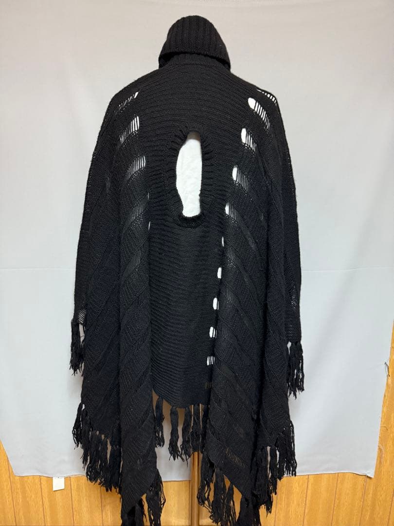 アンダーカバー　ニット3WAYポンチョ
