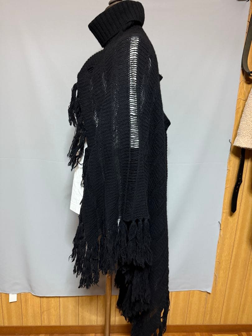 アンダーカバー　ニット3WAYポンチョ