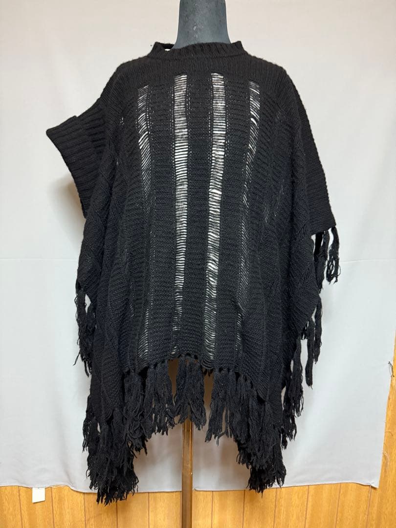 アンダーカバー　ニット3WAYポンチョ