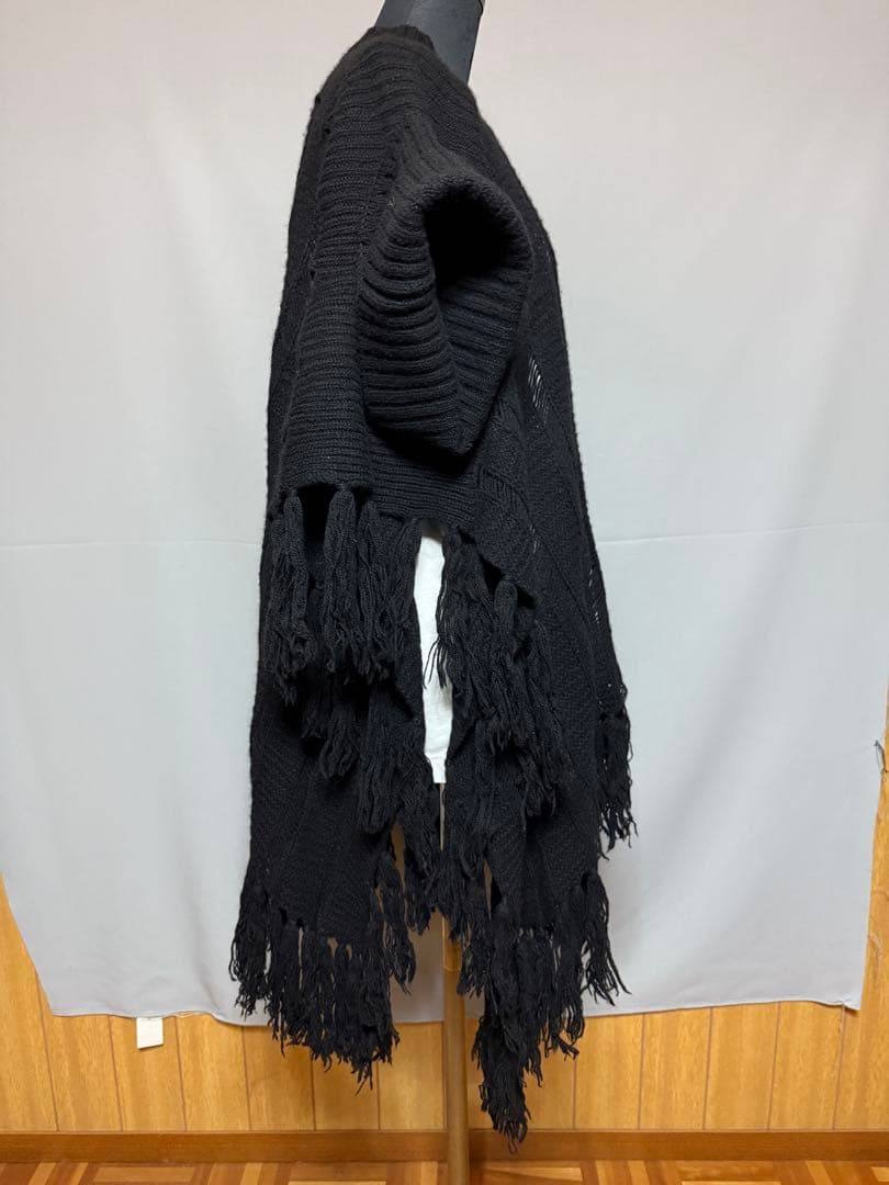 アンダーカバー　ニット3WAYポンチョ