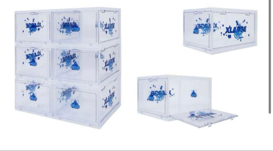 完売品　XLARGE x TOWER BOX Plus Clear　6個セット