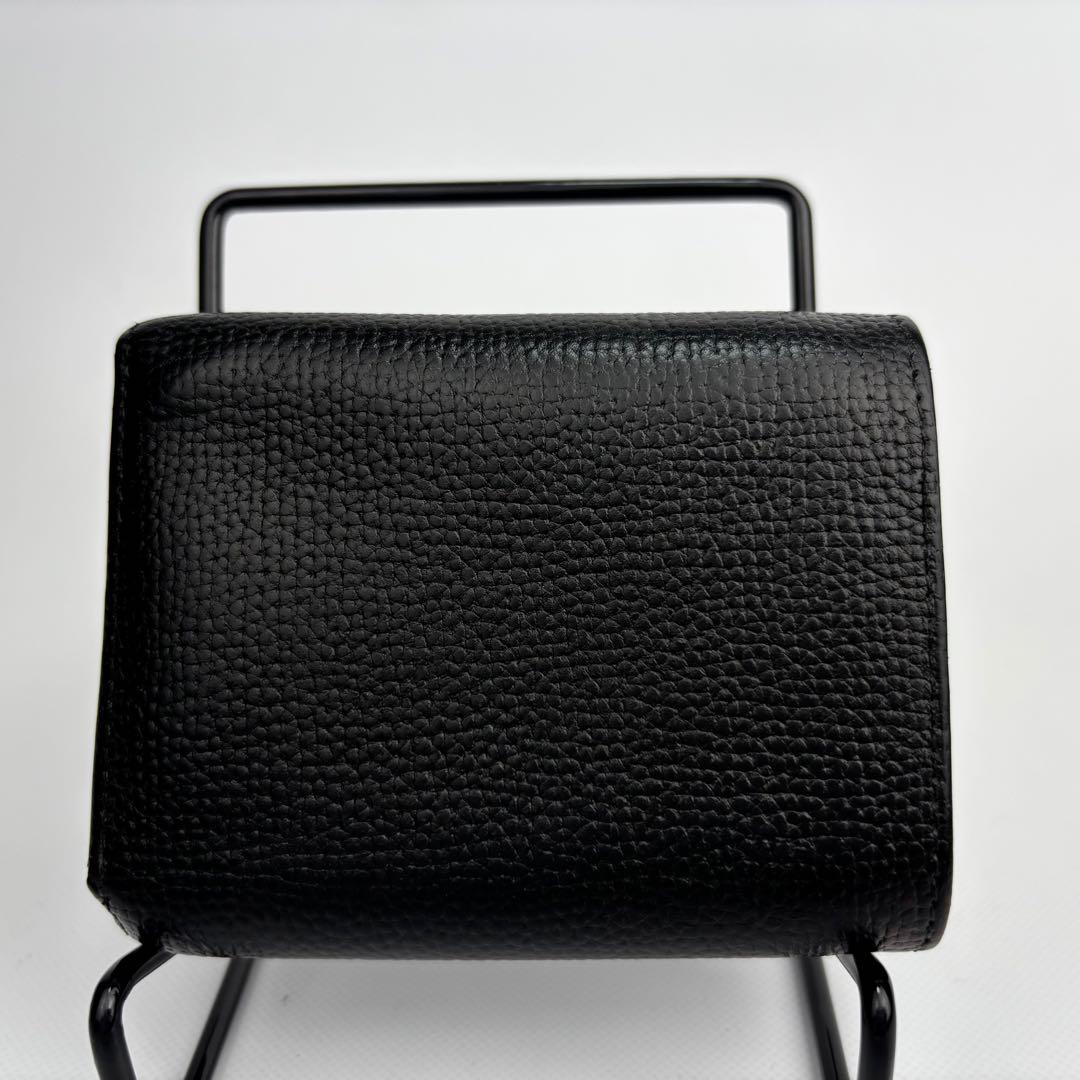 LOEWE ロエベ　アナグラム　トライフォールドウォレット　Ｗホック　三つ折り