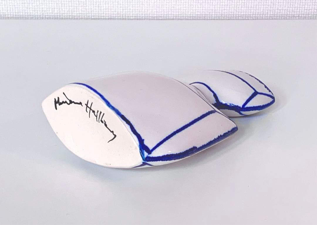 【定価25万】マリアンヌハルバーグ オリジナル一点物3点セット 花瓶 陶板手作り