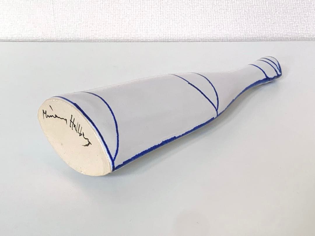 【定価25万】マリアンヌハルバーグ オリジナル一点物3点セット 花瓶 陶板手作り