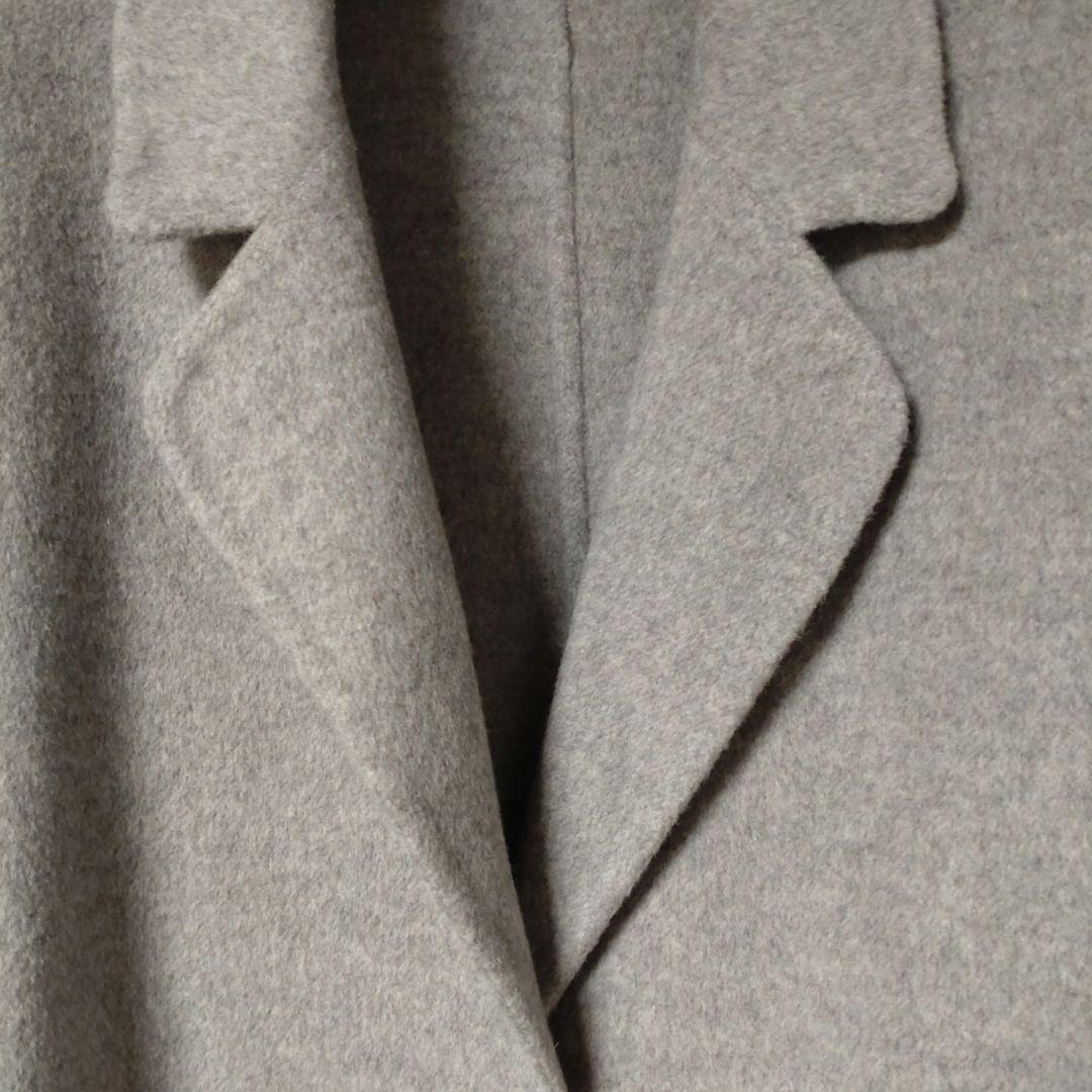 MUSE de Deuxieme Classeウール アンゴラ リバー コート