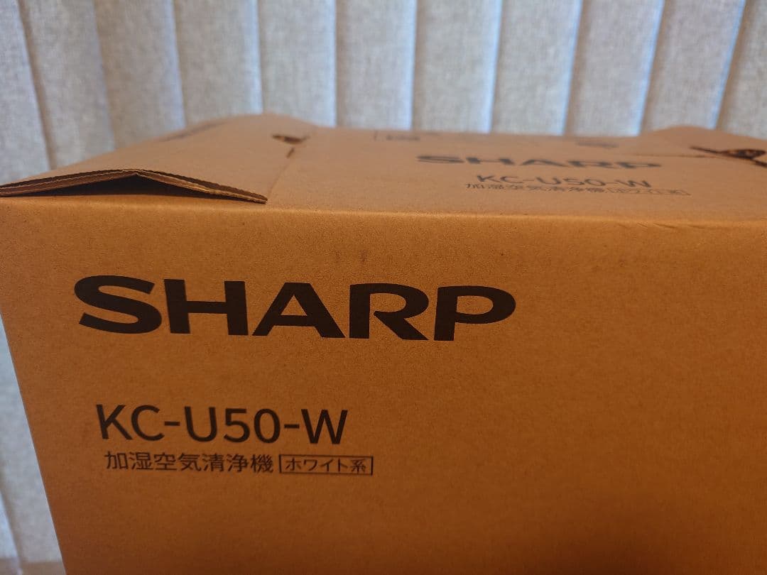 SHARP　 加湿空気清浄機 KC-U50-W