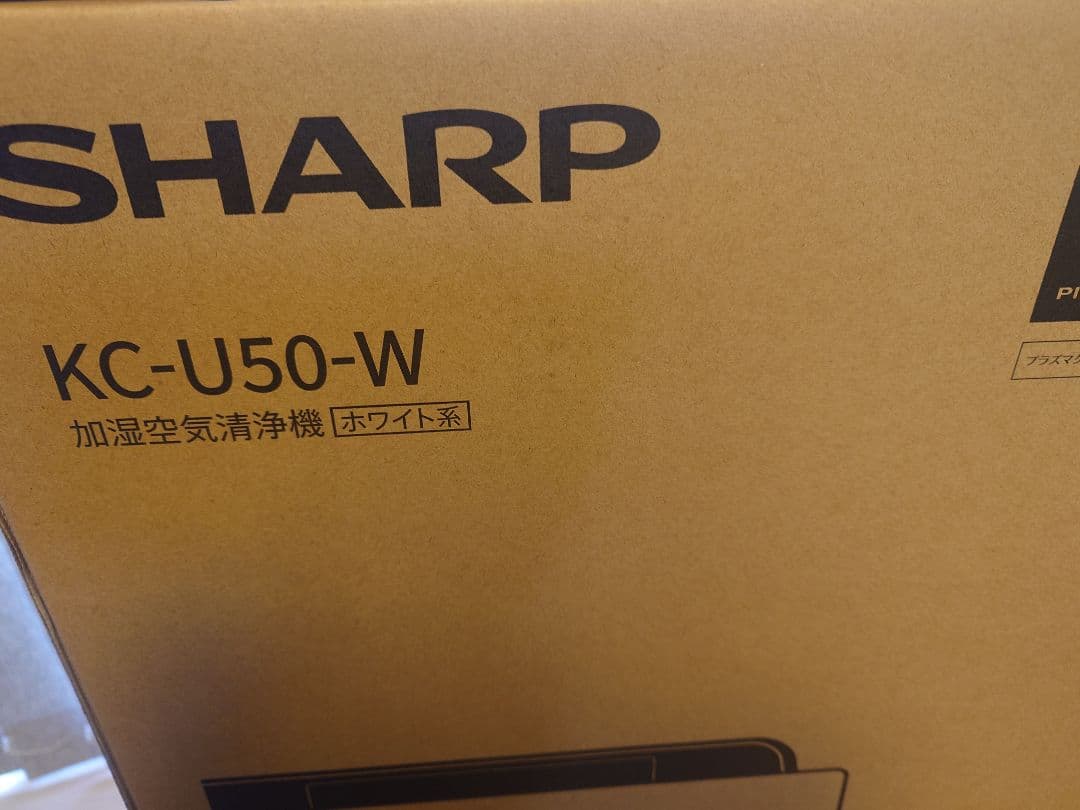 SHARP　 加湿空気清浄機 KC-U50-W