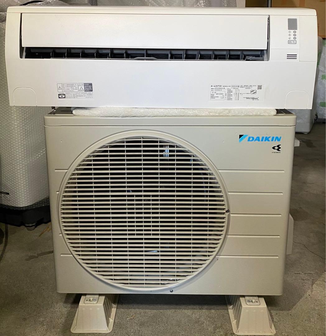 ダイキン　ルームエアコン　ATE22ASE4-W 2024年製　100V 6畳