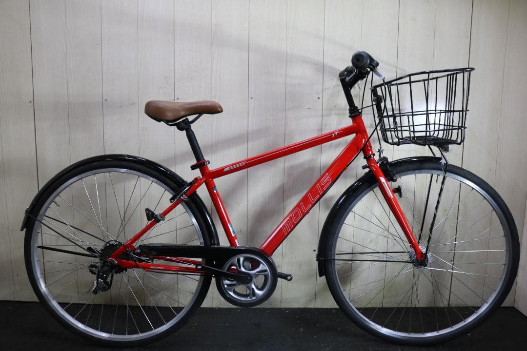 モーリス 27型 シマノ6速 430mm AUTO LED仕様 通勤クロス