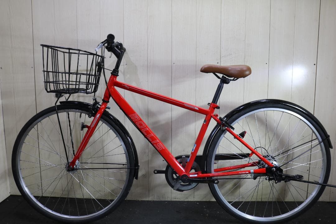 モーリス 27型 シマノ6速 430mm AUTO LED仕様 通勤クロス