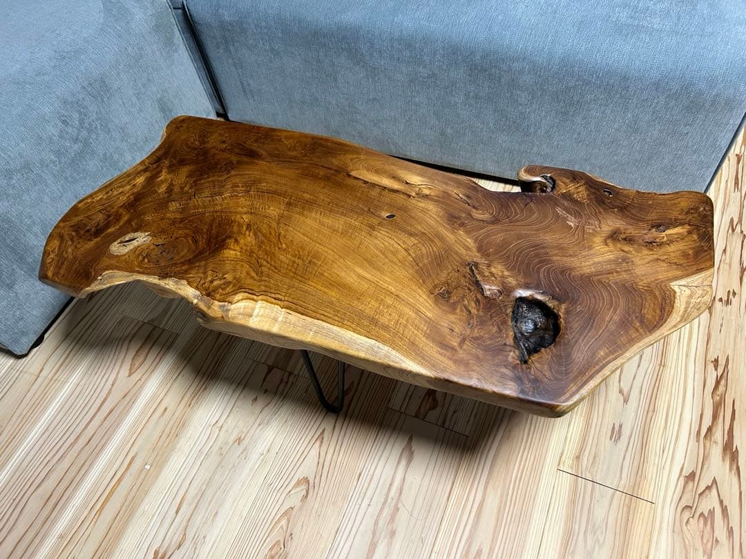 KARE カレ 無垢材 テーブル ブラウン