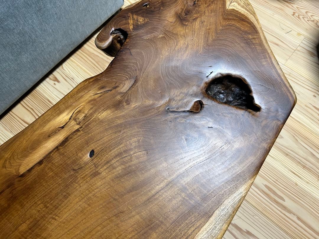 KARE カレ 無垢材 テーブル ブラウン