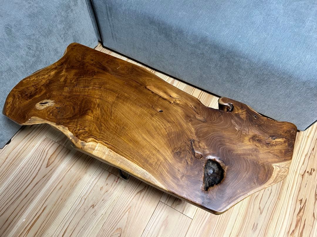 KARE カレ 無垢材 テーブル ブラウン