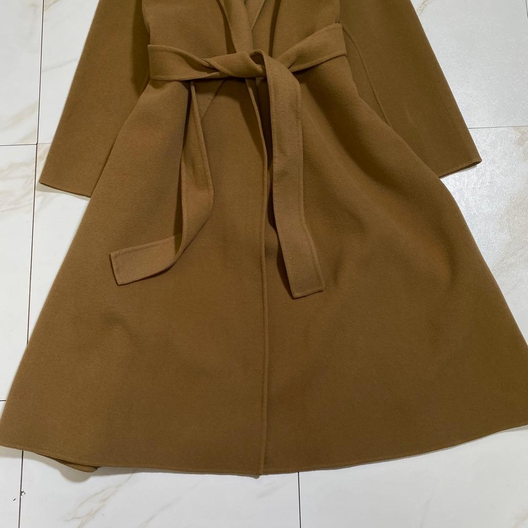 完売品♡NORC ウールメルトン リバーコート ダブルフェイス ベルデッドコート